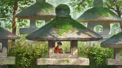 竹深树密虫鸣处