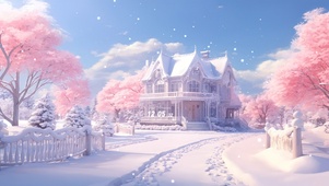 风雪小屋