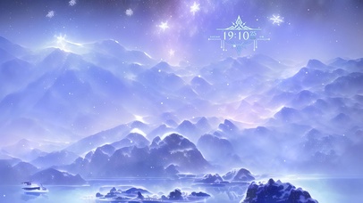 唯美治愈星空雪山