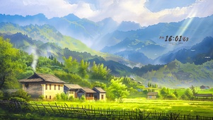 空旷的田野
