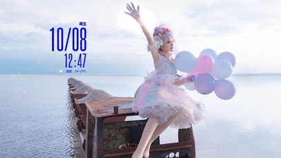 4K公主裙小姐姐