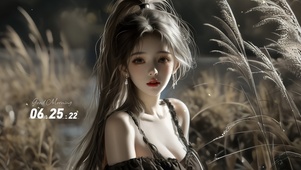 风动芦苇心动你