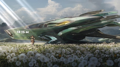 唯美治愈梦幻蒲公英花丛