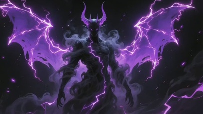 动态恶魔烟雾壁纸