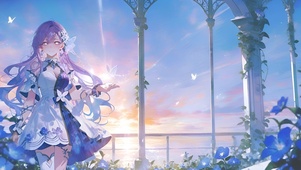 夕阳下的少女-坎特蕾拉