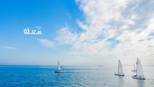 大海与帆船