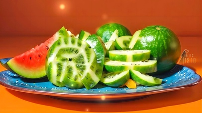 每天要微笑啊（文字画）