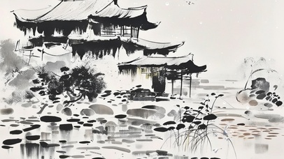 鸟越寂静之声 壁纸