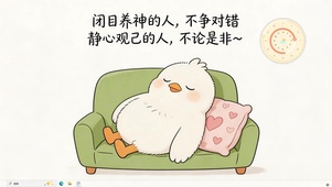 静心观己