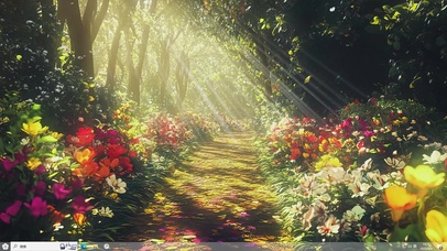 森林花海-桌面主题