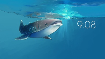 在海里游泳的鱼