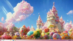 治愈城堡桌面主题