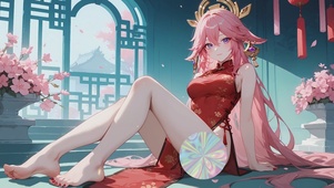 旗袍少女