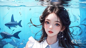 4K海底的少女