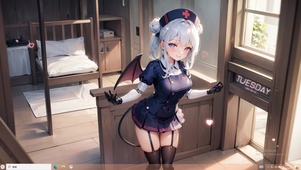 4k护士小恶魔美少女