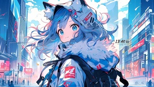 可爱女孩