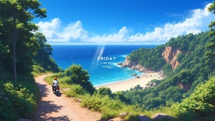 海边小路