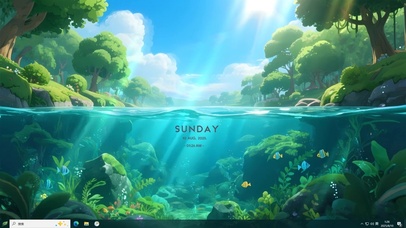 护眼海景壁纸