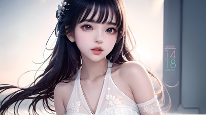 4k可爱甜心女孩