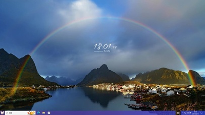 遇见彩虹主题壁纸