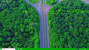 护眼公路主题