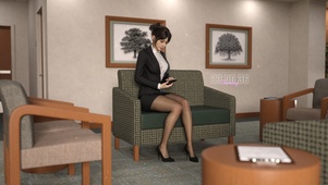 黑丝秘书美女