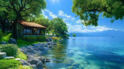 治愈护眼海边民宿