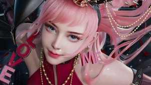 4K唯美美女插画