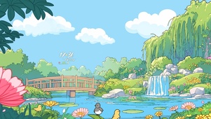 护眼 森林公园