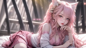 可爱眼镜猫娘