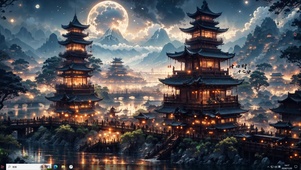 泸州月雨淅淅
