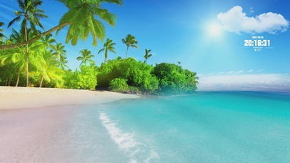 唯美的夏日海浪