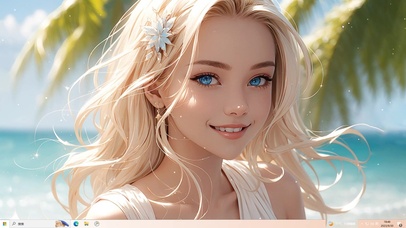 金发美少女 夏威夷甜美女神