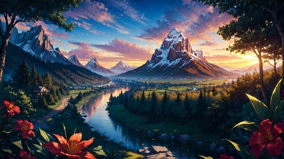 夕阳下的你，格外的美丽