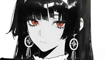 耀嘉音-黑白少女