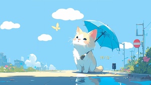 雨天为你打伞