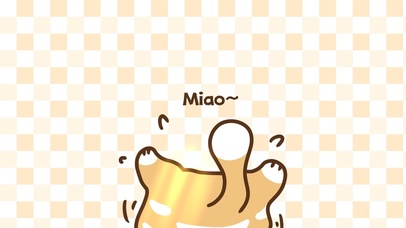 可爱倒头小猫咪