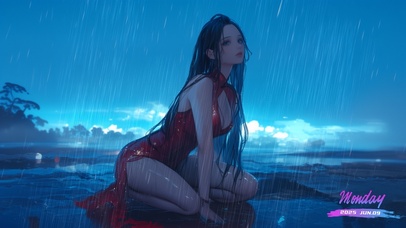 她的身姿如同柳枝般轻盈