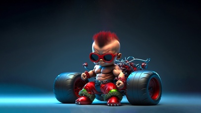 肌肉男孩 霸气男孩 4K