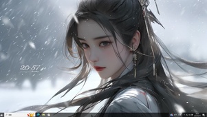 风雪仙侠美少女