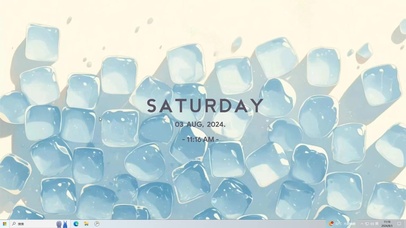 冰块夏天  主题