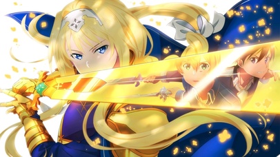 刀剑神域—爱丽丝(动漫动态壁纸) - 动态壁纸下载 - 元气壁纸