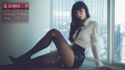 她像深巷里的一盏灯