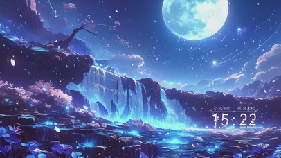 唯美仙境AI壁纸