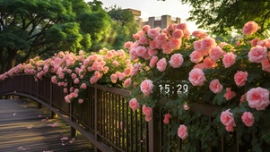 阳光玫瑰花园