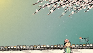 国潮宫檐喵团大姐头