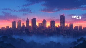 雨夜城市