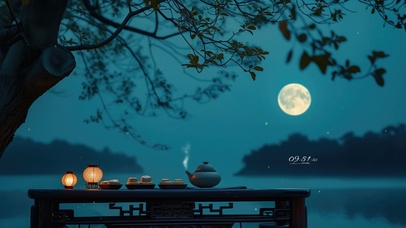 浪漫古风中秋夜