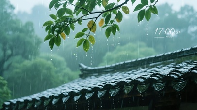 下雨