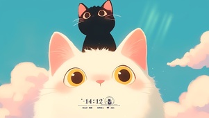 可爱猫咪天使